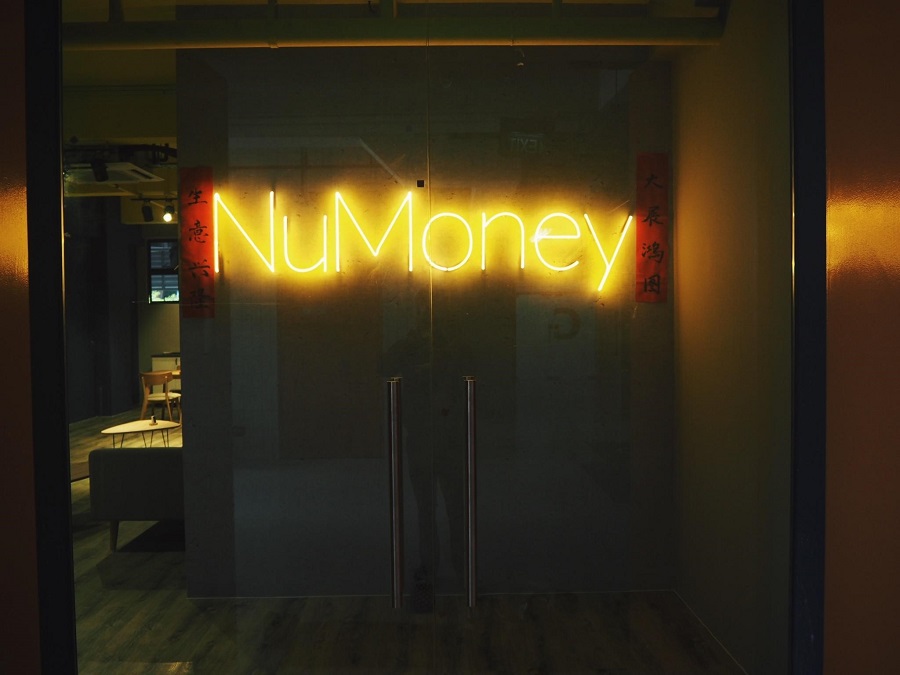 NuMoney’s entrance to their office