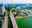 View of Singapore East Coast