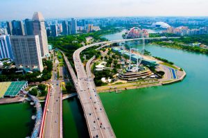 View of Singapore East Coast