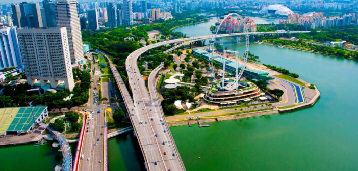 View of Singapore East Coast