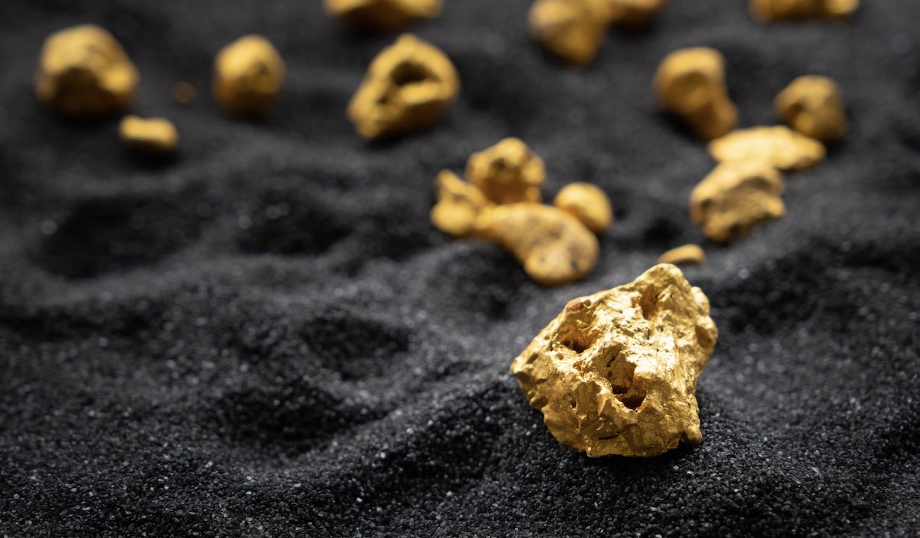 gold rocks