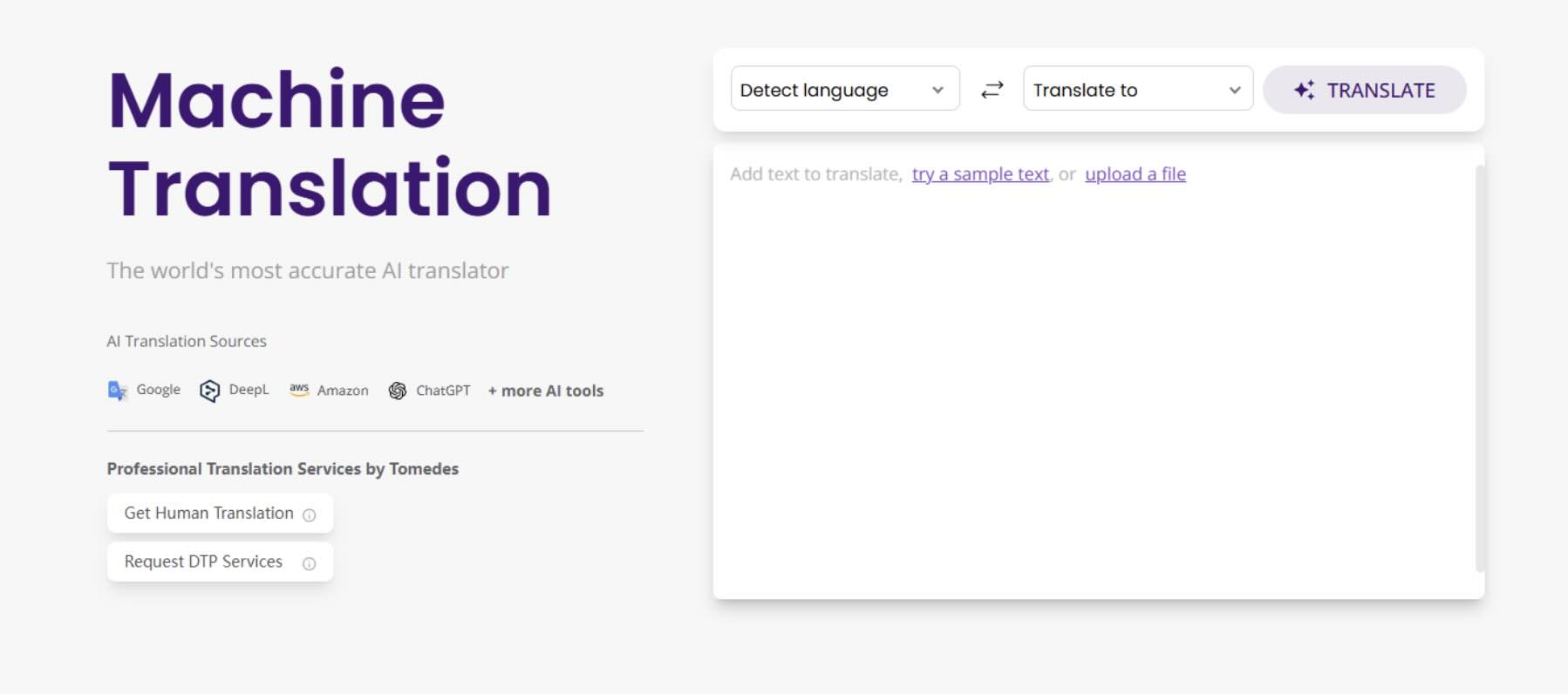 machine translation